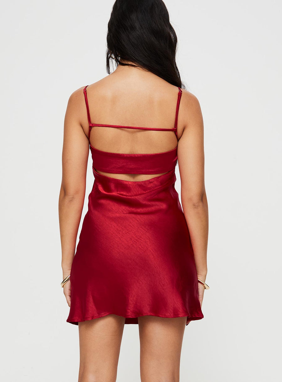 Jazelle Mini Dress Red · photo 7