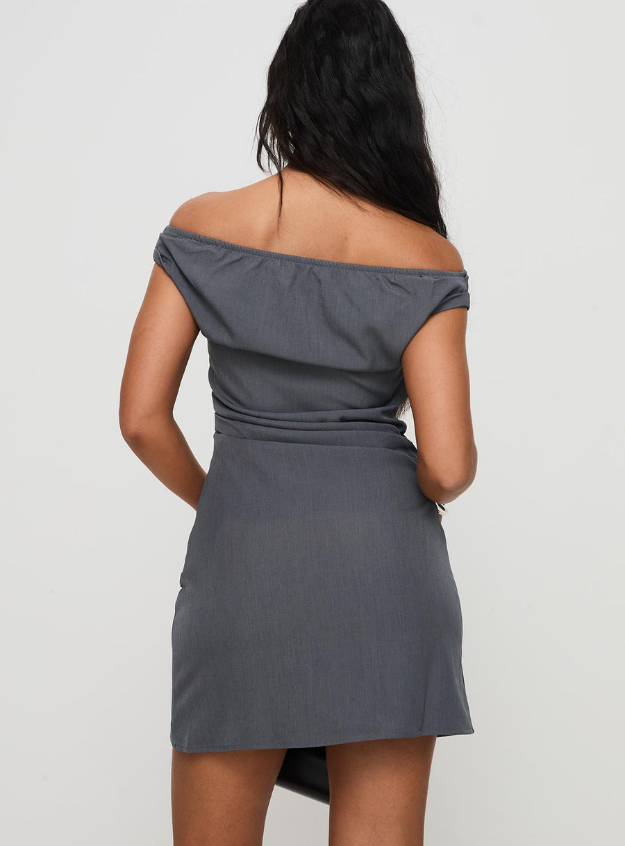 Horizons Mini Dress Grey · photo 5