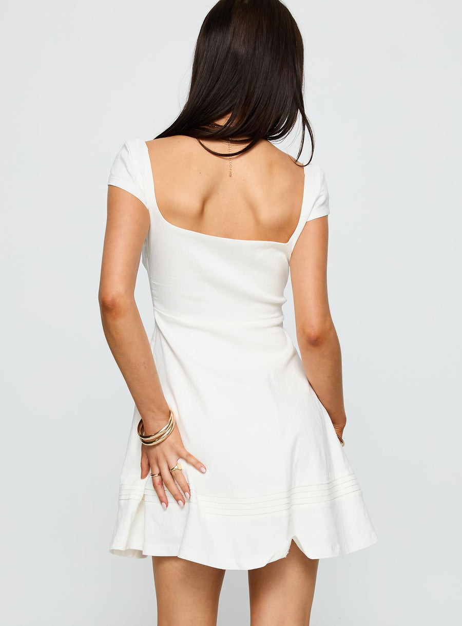 Infinite Wonders Mini Dress White · photo 5