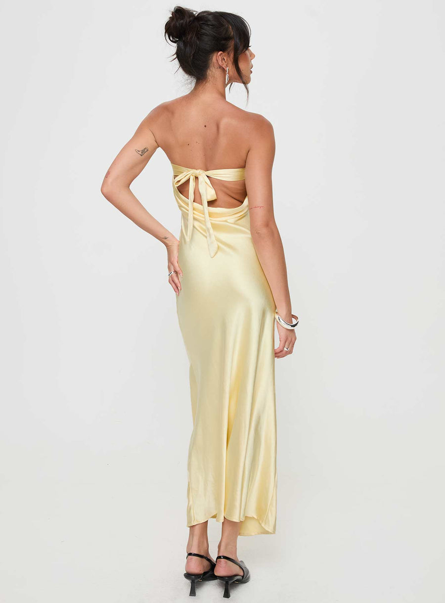 Haley Maxi Dress Yellow · photo 5
