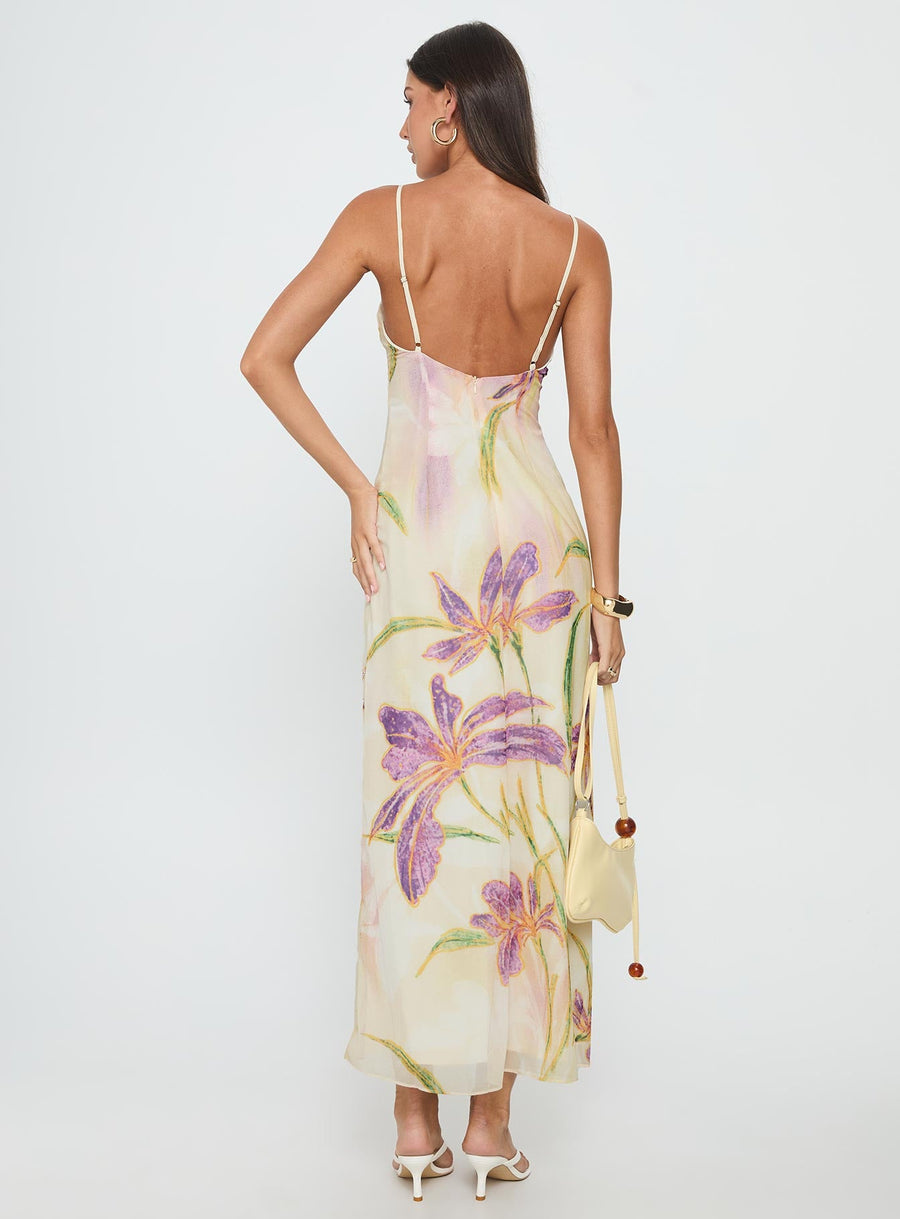 Isakaia Beaded Maxi Dress Floral / Multi · photo 5