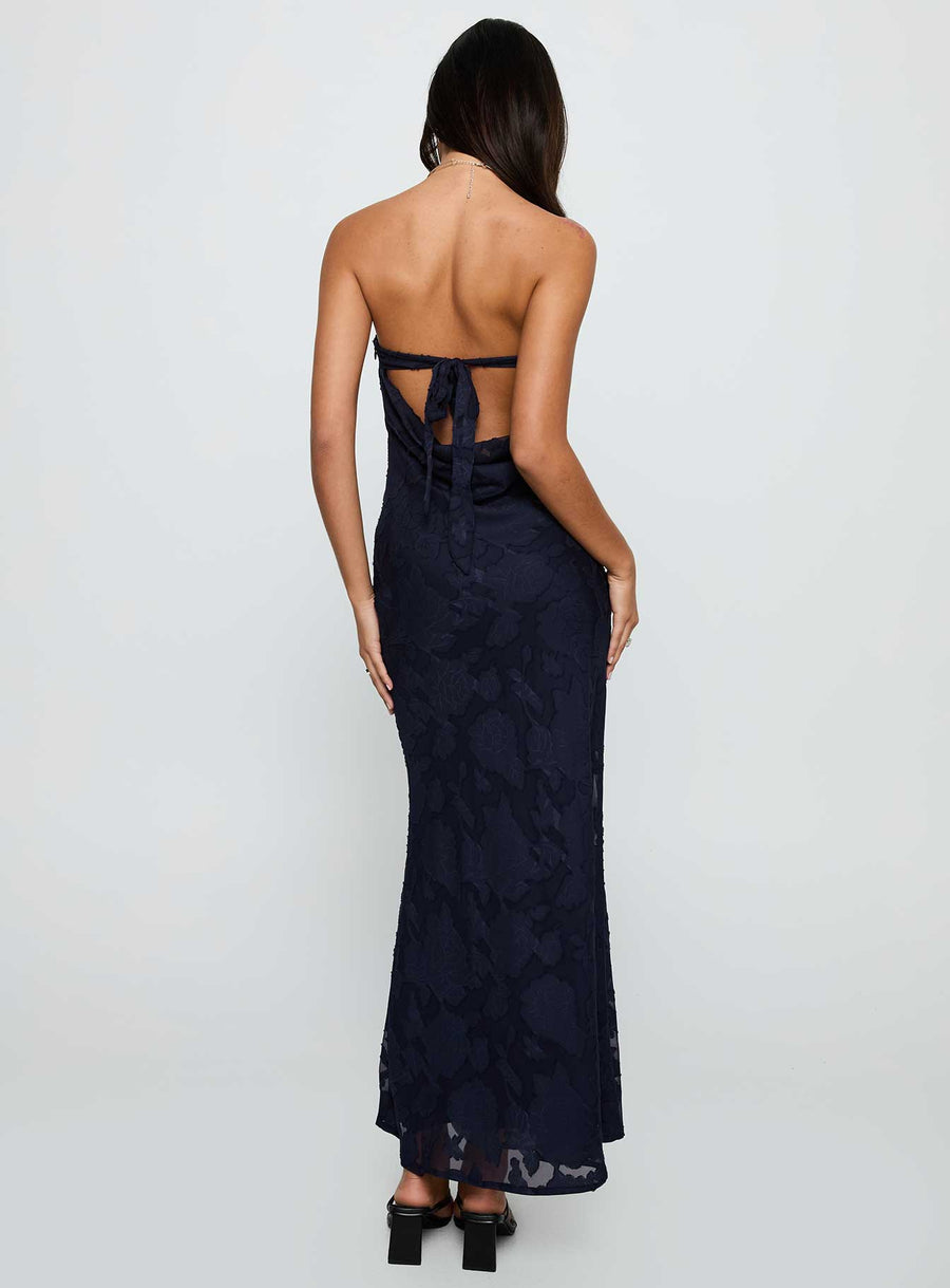 Haley Maxi Dress Navy · photo 4