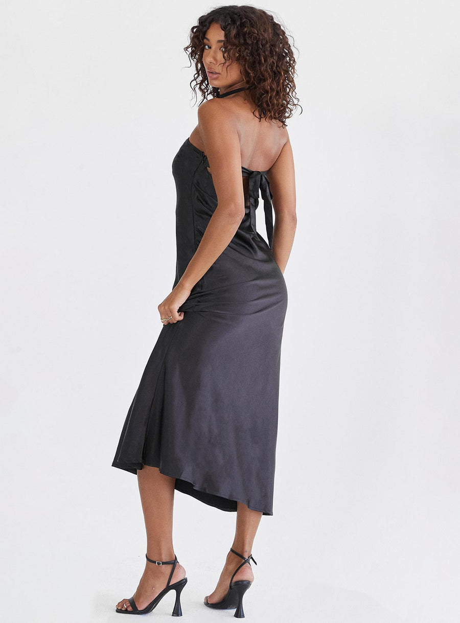 Haley Maxi Dress Black · photo 3
