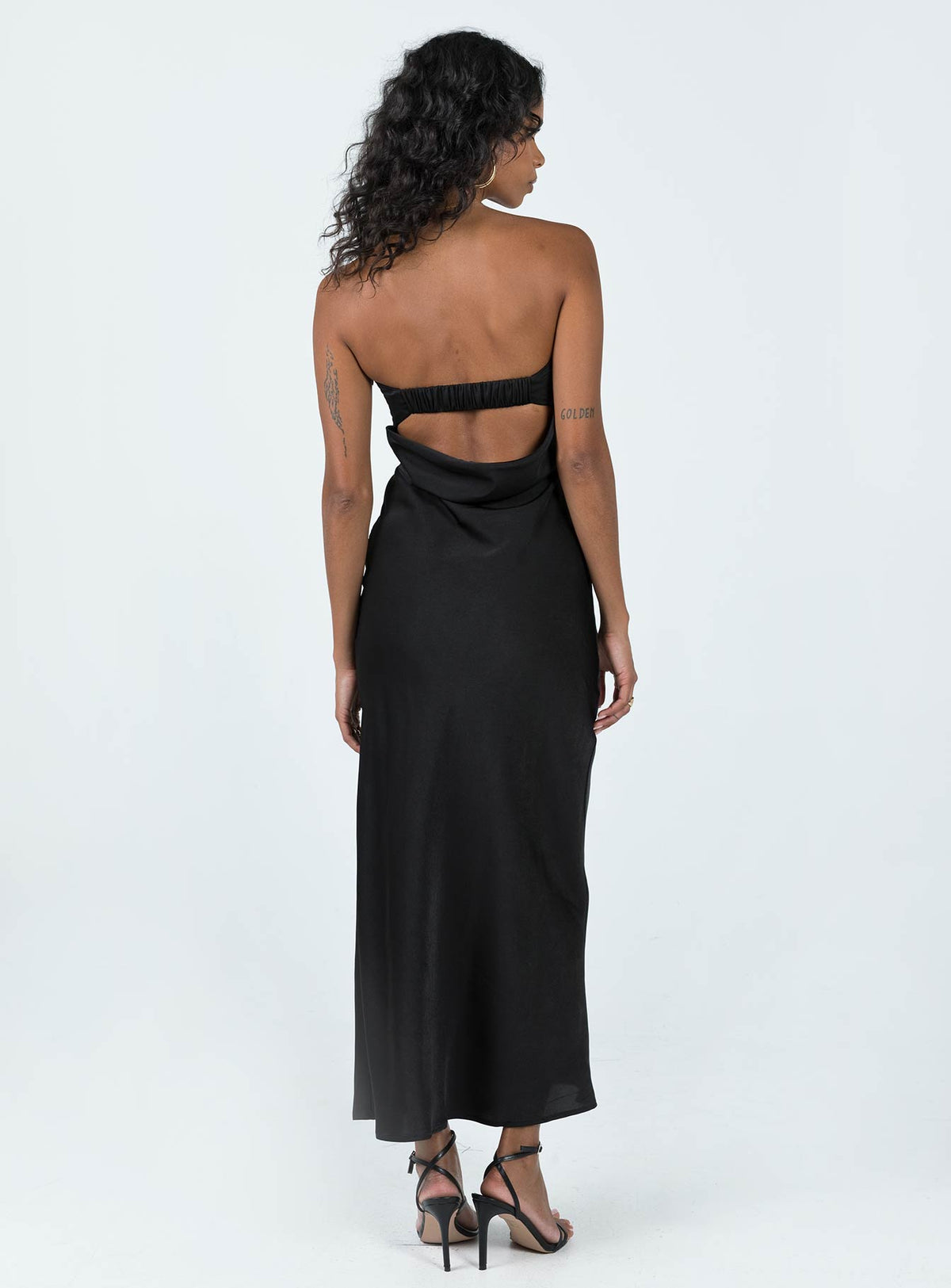 Shaun Midi Dress Black