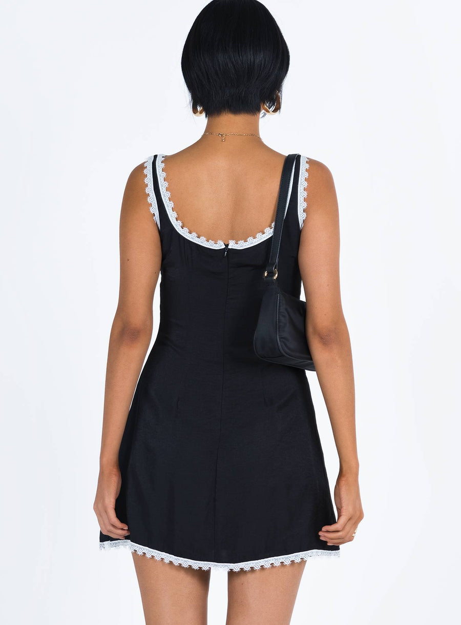 Fyfe Mini Dress Dusty Black · photo 5