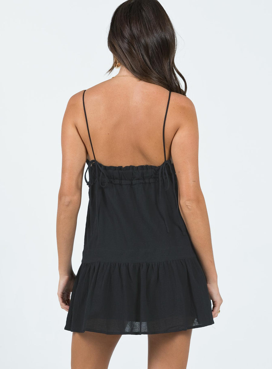 Dionne Mini Dress Black · photo 4