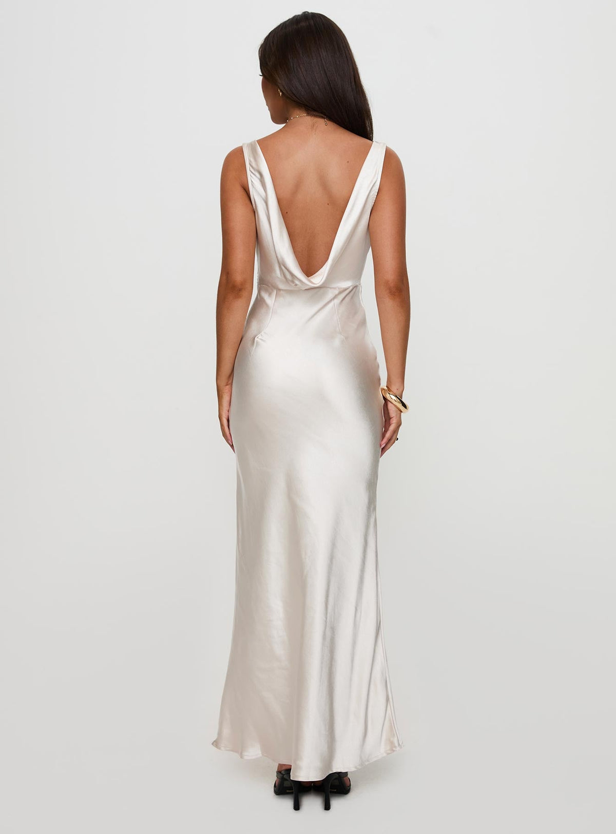 Allegra Maxi Dress Champagne