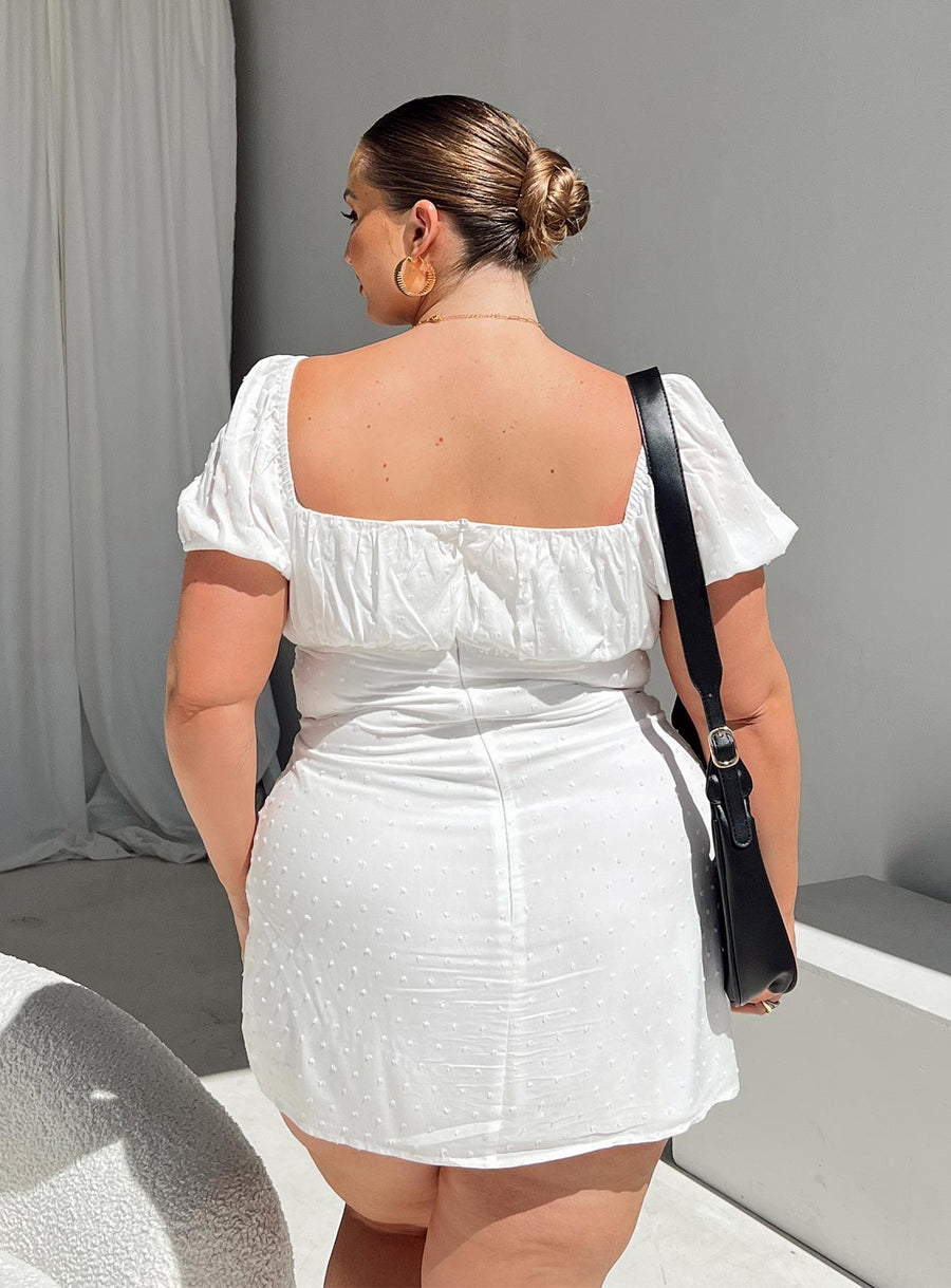 Fauci Mini Dress White Curve · photo 6