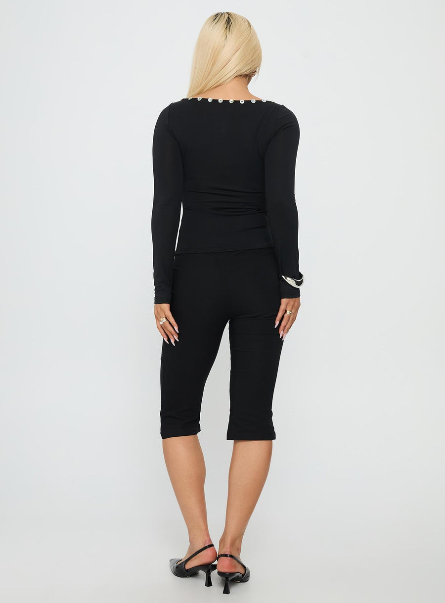 Samaira Capri Pant Black · photo 5