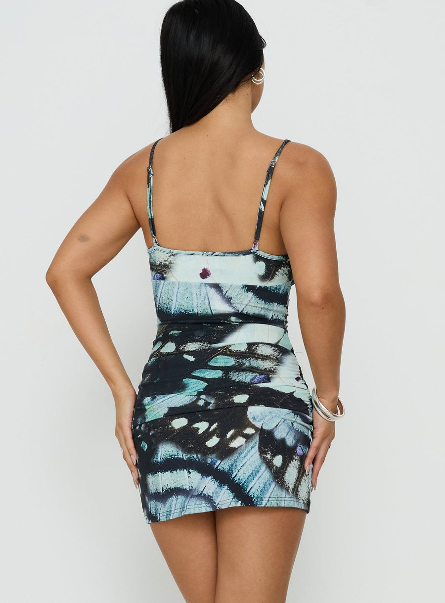 Quiet Moments Jersey Mini Dress Multi · photo 5