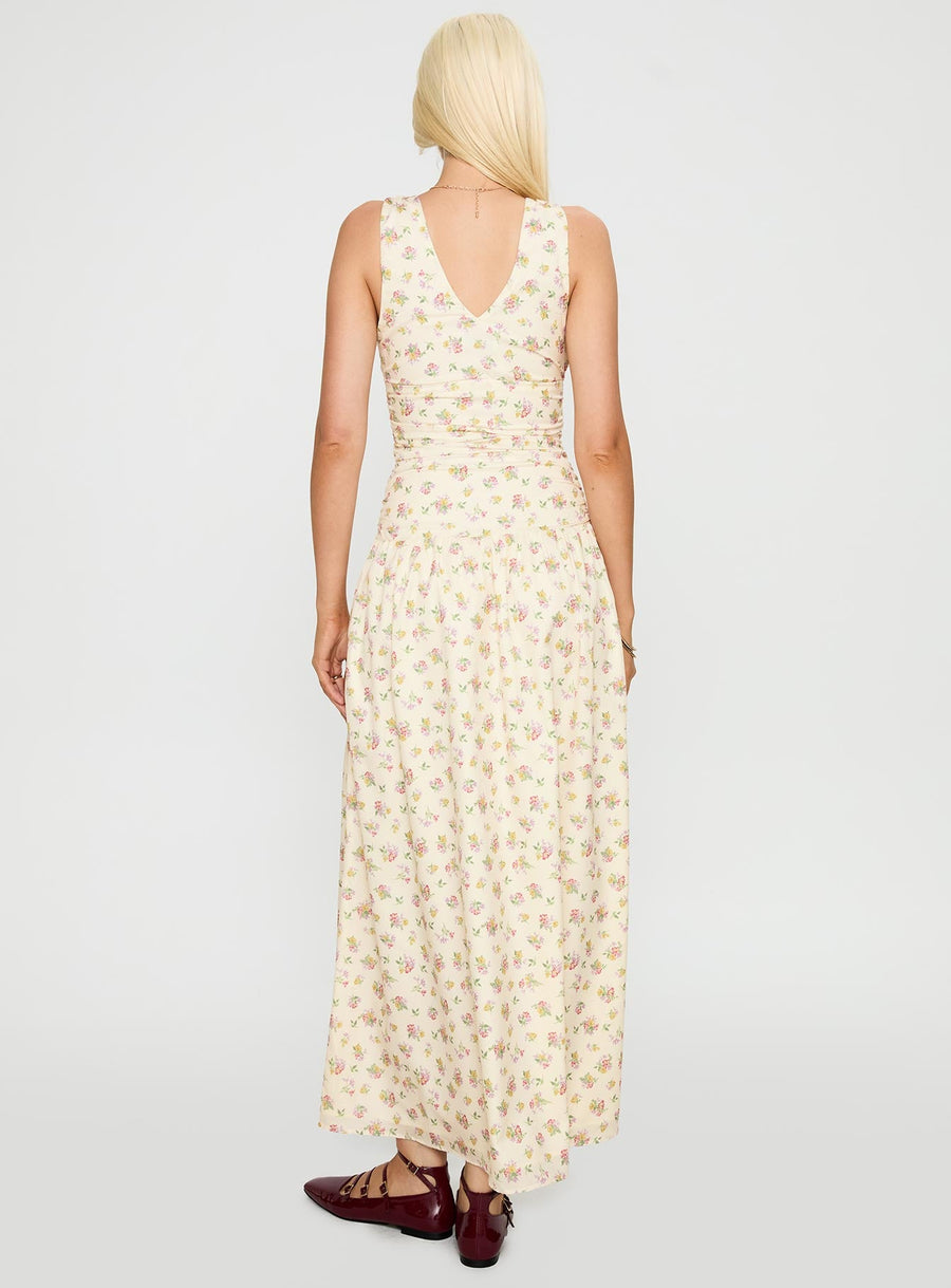 Esthie Maxi Dress Multi Floral · photo 5