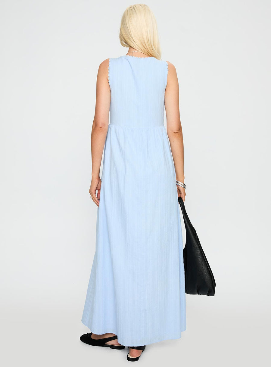 Elyza Maxi Dress Blue · photo 4