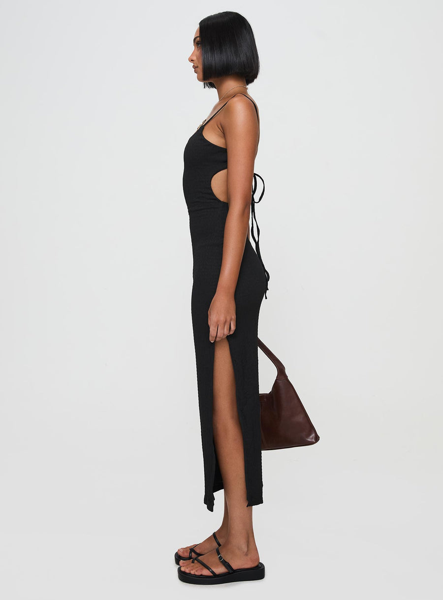 Elestria Maxi Dress Black · photo 5
