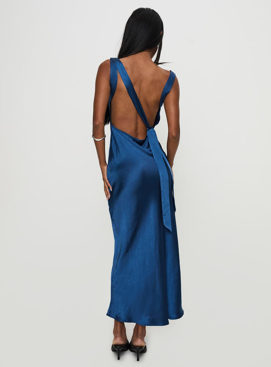 Emiliana Maxi Dress Blue · photo 4