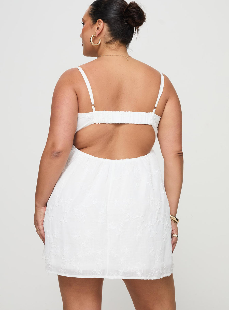 Granno Mini Dress White Curve · photo 5