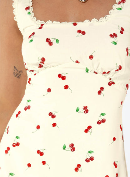 Dasha Mini Dress Cherry
