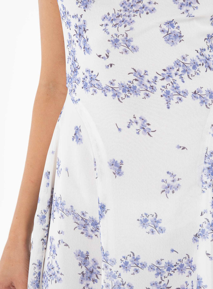 Dream Away Mini Dress Blue Multi · photo 6