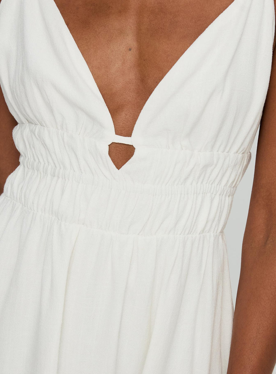 Elpida Mini Dress White · photo 6