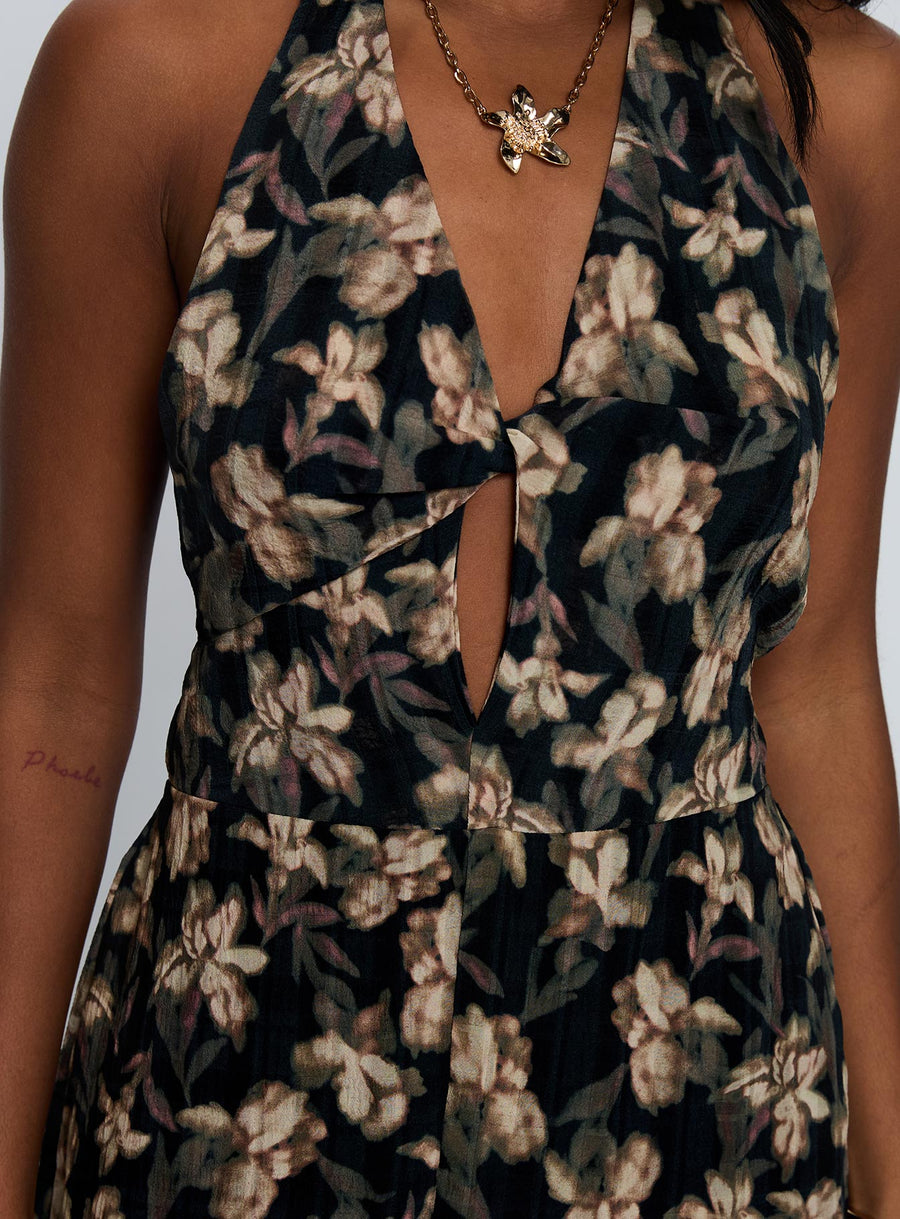 Ivorie Halter Mini Dress Multi · photo 6