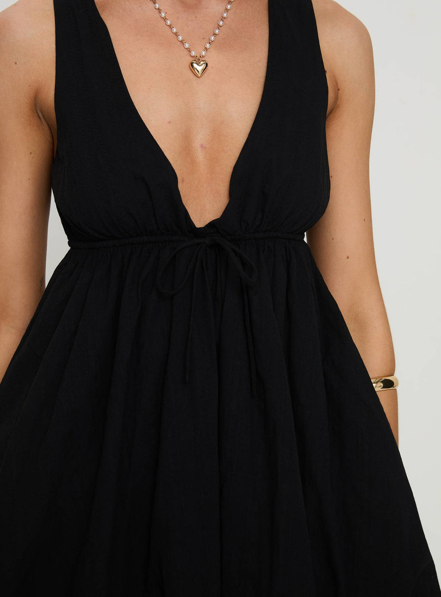 Calluna Mini Dress Black · photo 6