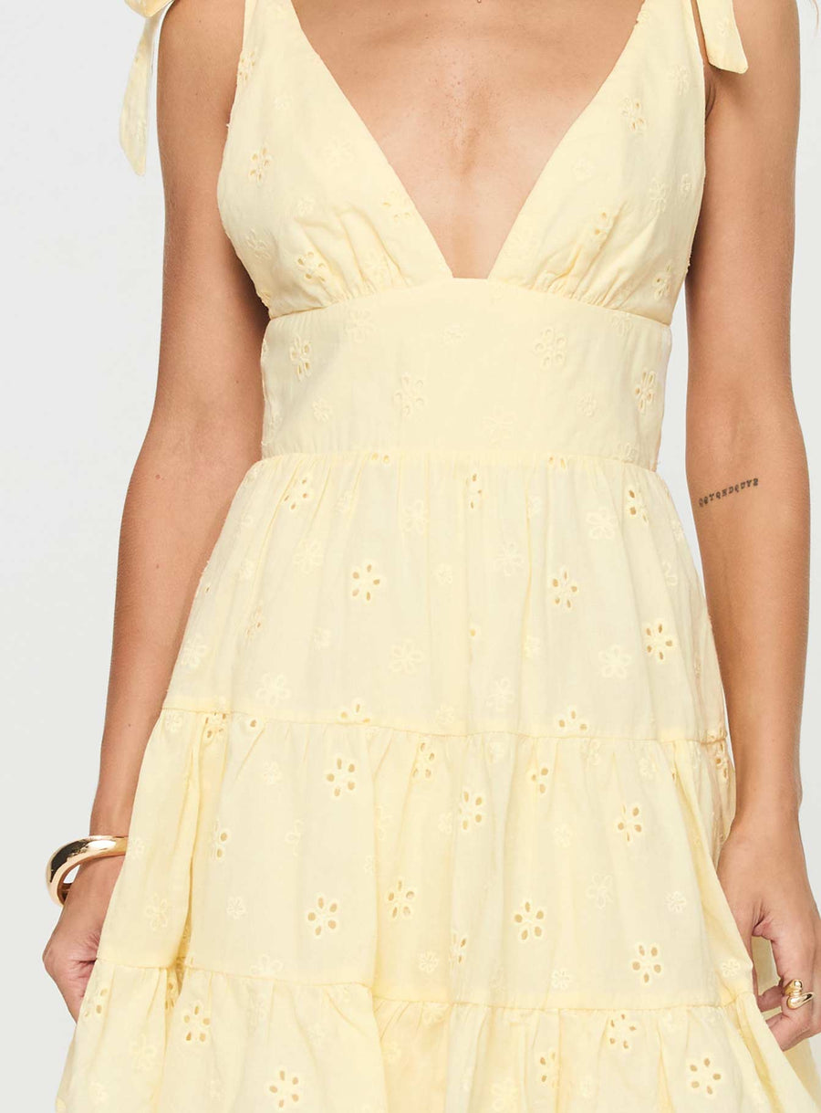 Galvis Mini Dress Lemon · photo 6