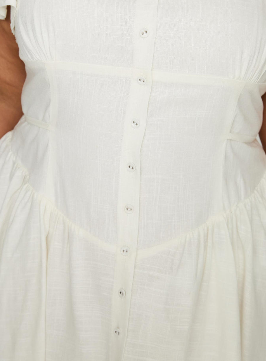 Forever More Mini Dress White Curve · photo 6