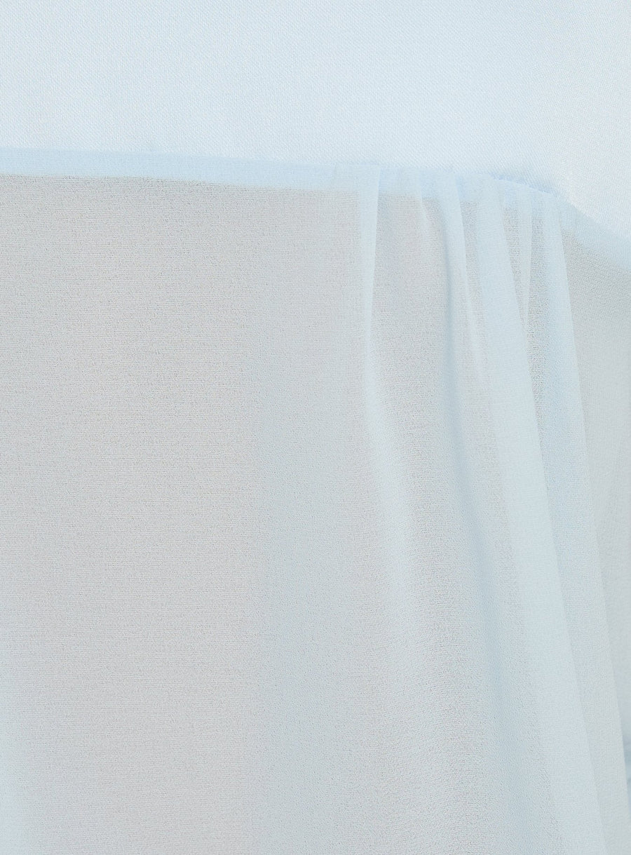 Gracia Blouson Maxi Dress Blue · photo 6