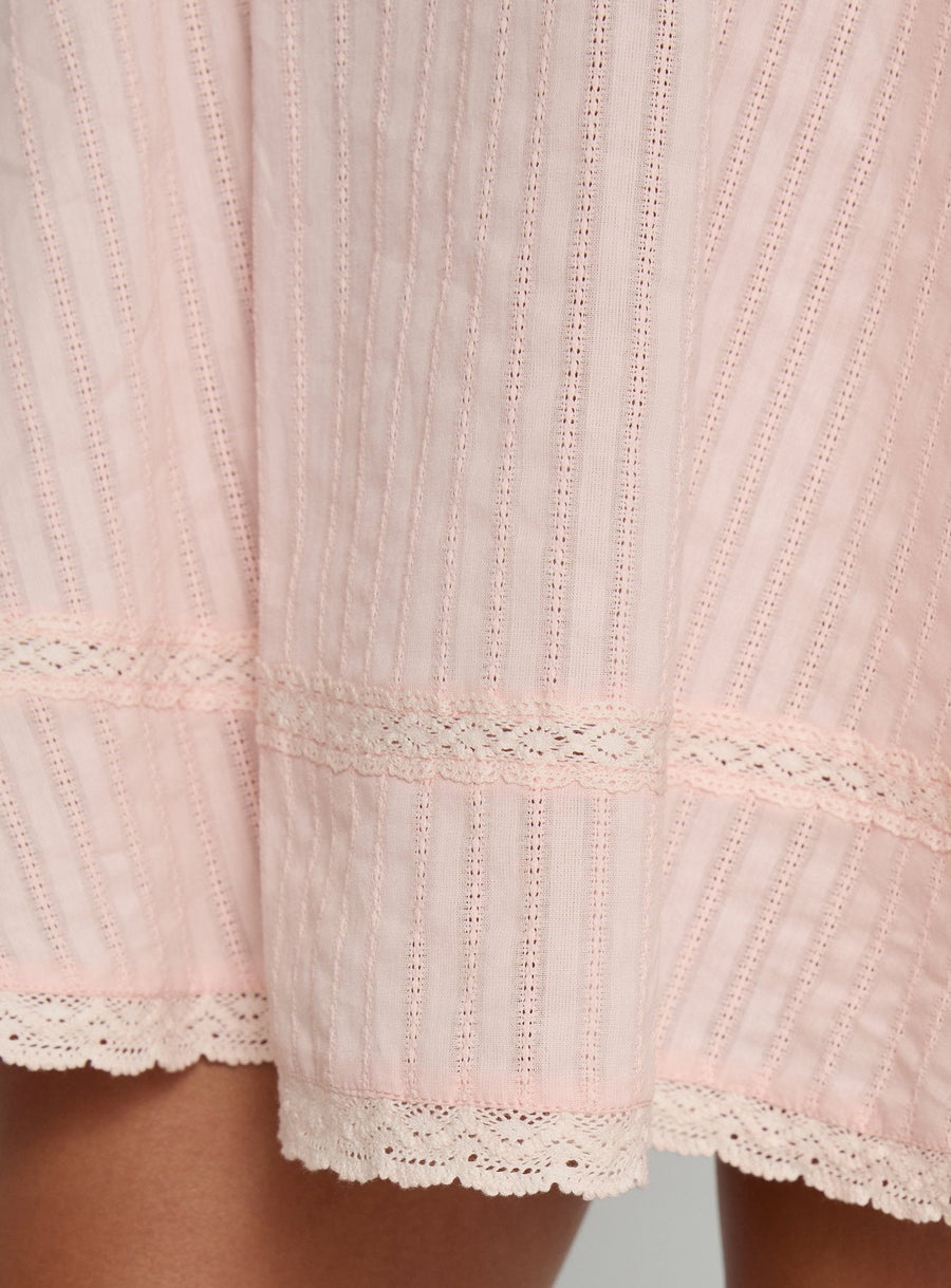 Gypsea Strapless Swing Mini Dress Light Pink · photo 6