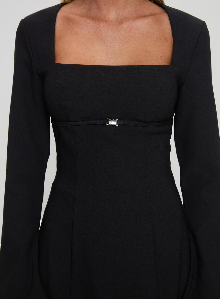 Flounce Romper Black · photo 6