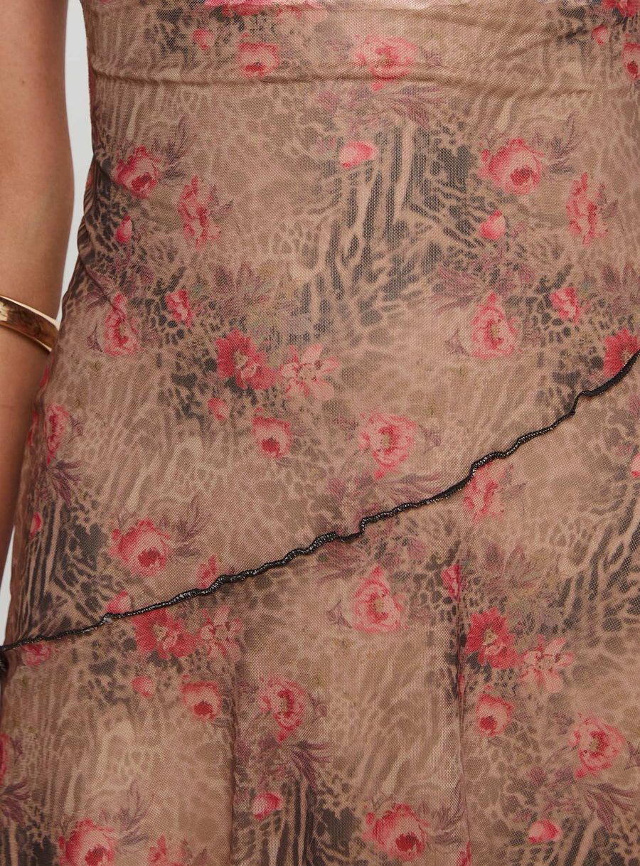 Frilled To Be Here Mini Dress Multi · photo 6
