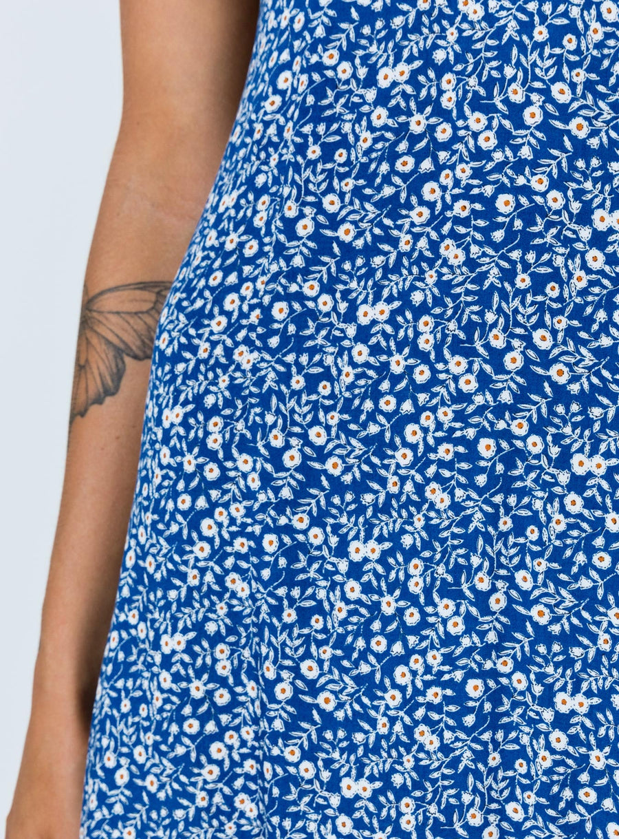 Georgia Midi Dress Navy · photo 6