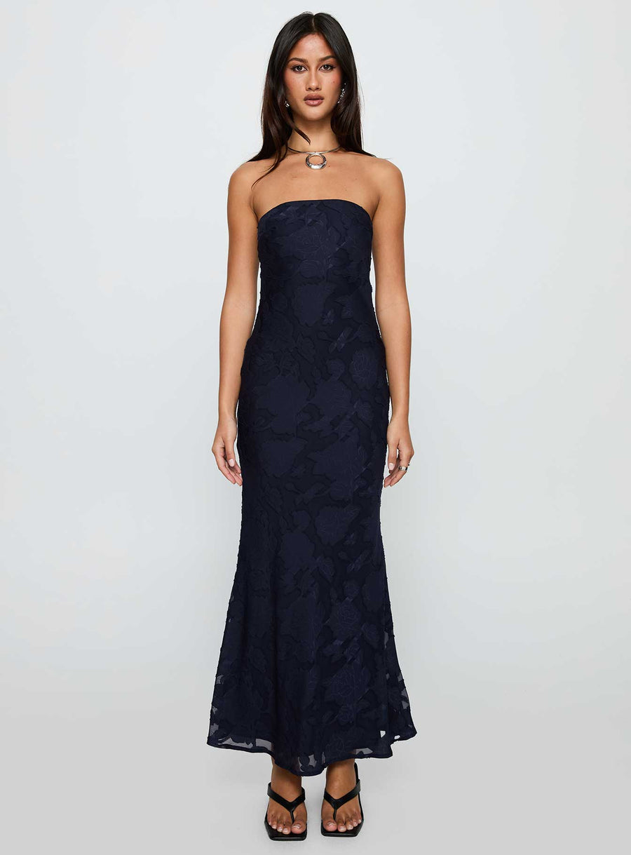 Haley Maxi Dress Navy · photo 6