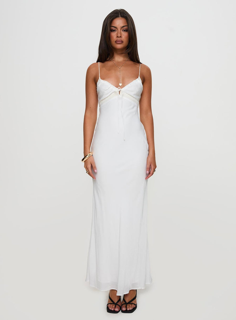 Emily Maxi Dress White · photo 7