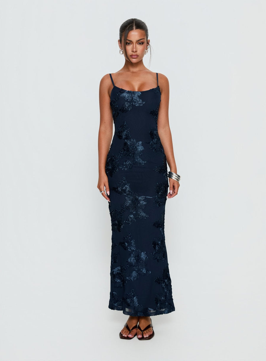 Jacalyn Maxi Dress Navy · photo 6