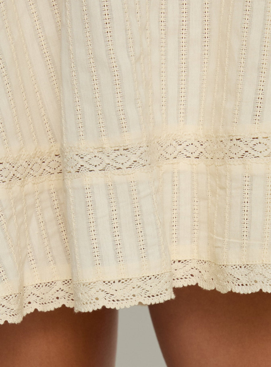 Gypsea Strapless Swing Mini Dress Butter Yellow · photo 7