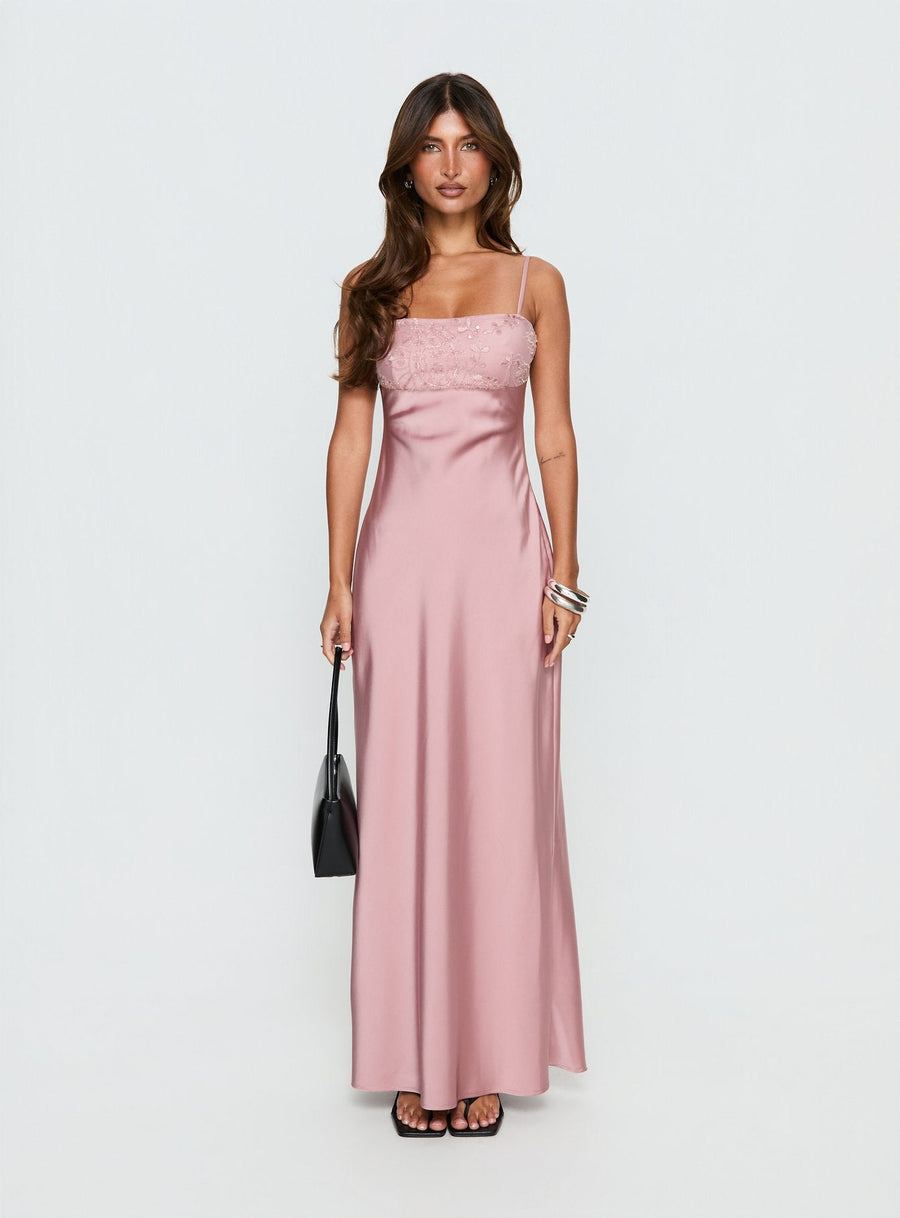 Engracia Sequin Maxi Dress Pink · photo 7