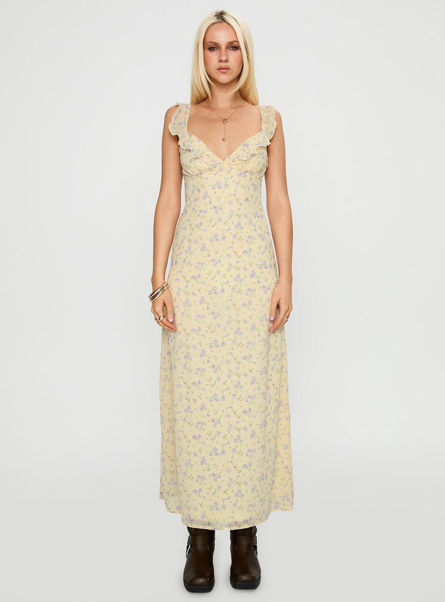 Jayne Frill Maxi Dress Multi · photo 6