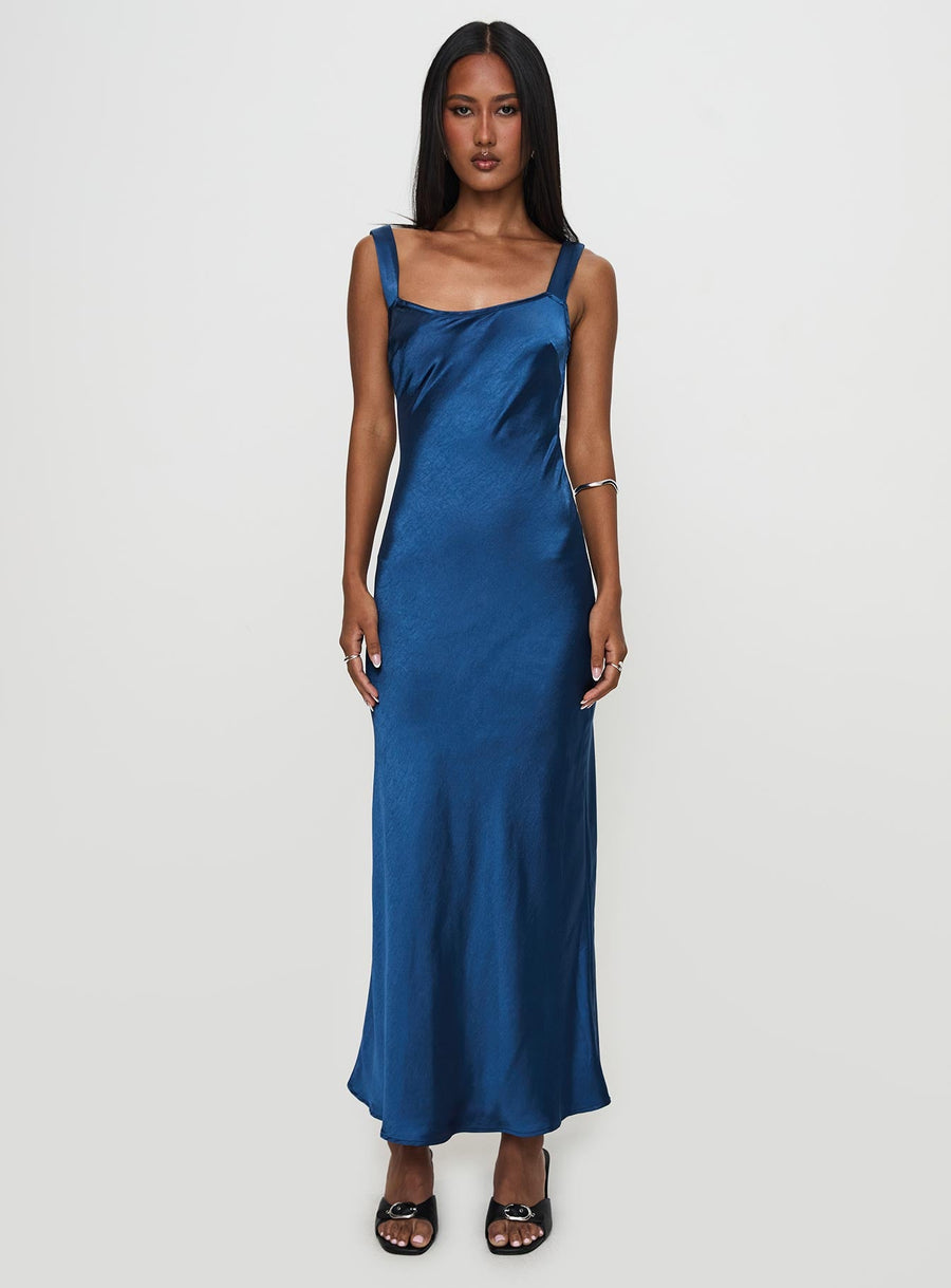 Emiliana Maxi Dress Blue · photo 6