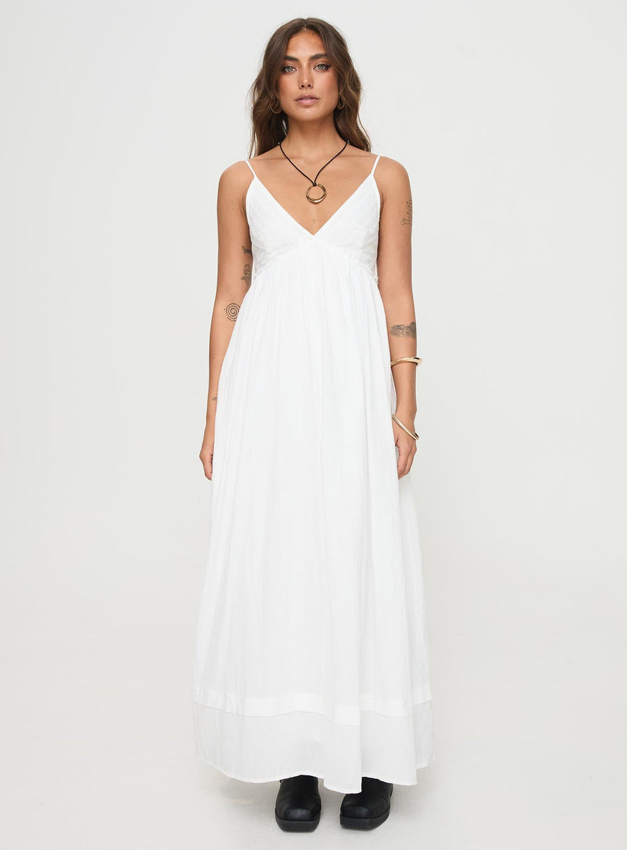 Eriksson Maxi Dress White · photo 7