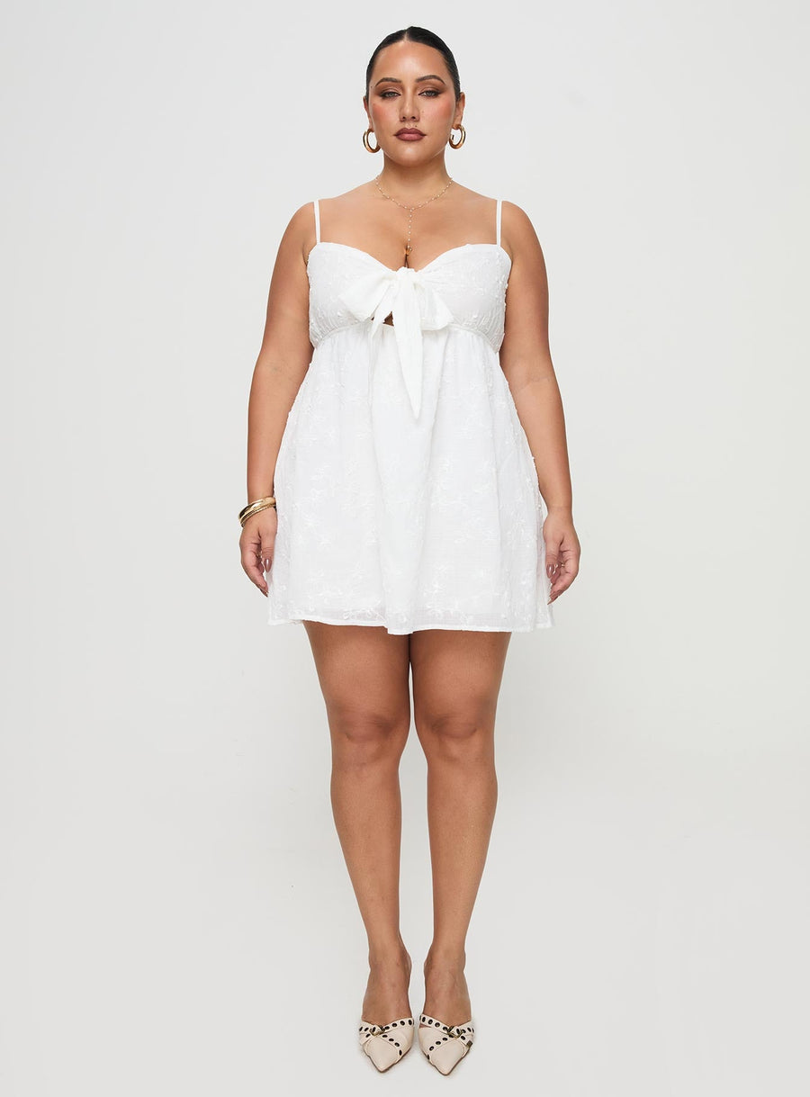 Granno Mini Dress White Curve · photo 7