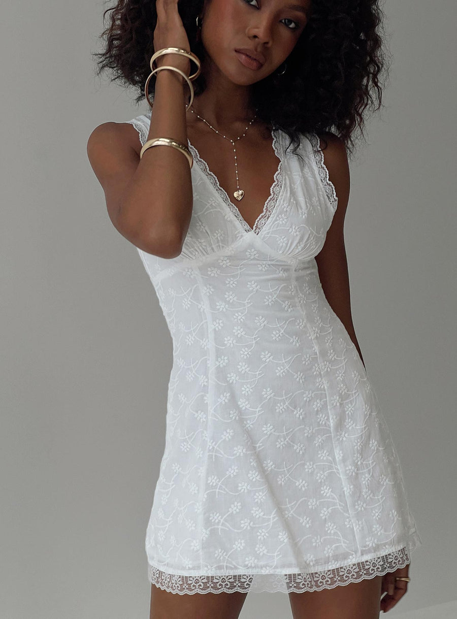 Gimmie Mini Dress White · photo 8
