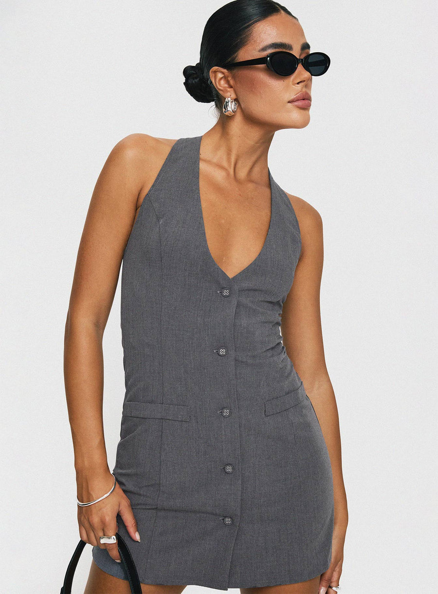 Fenny Mini Dress Grey · photo 8