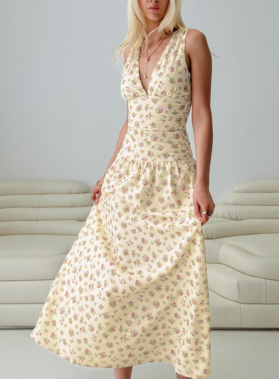 Esthie Maxi Dress Multi Floral · photo 8