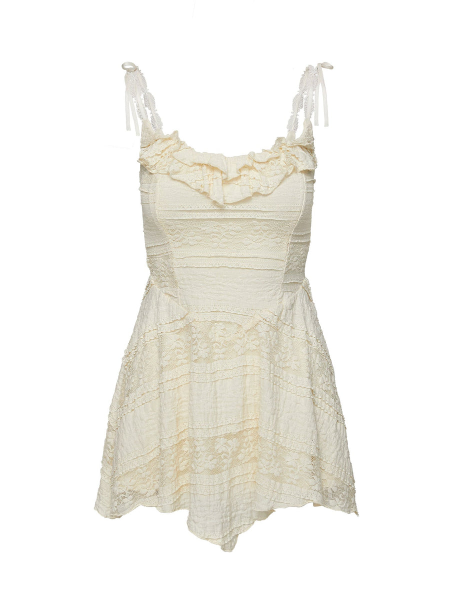 Dwyer Mini Dress Cream · photo 12