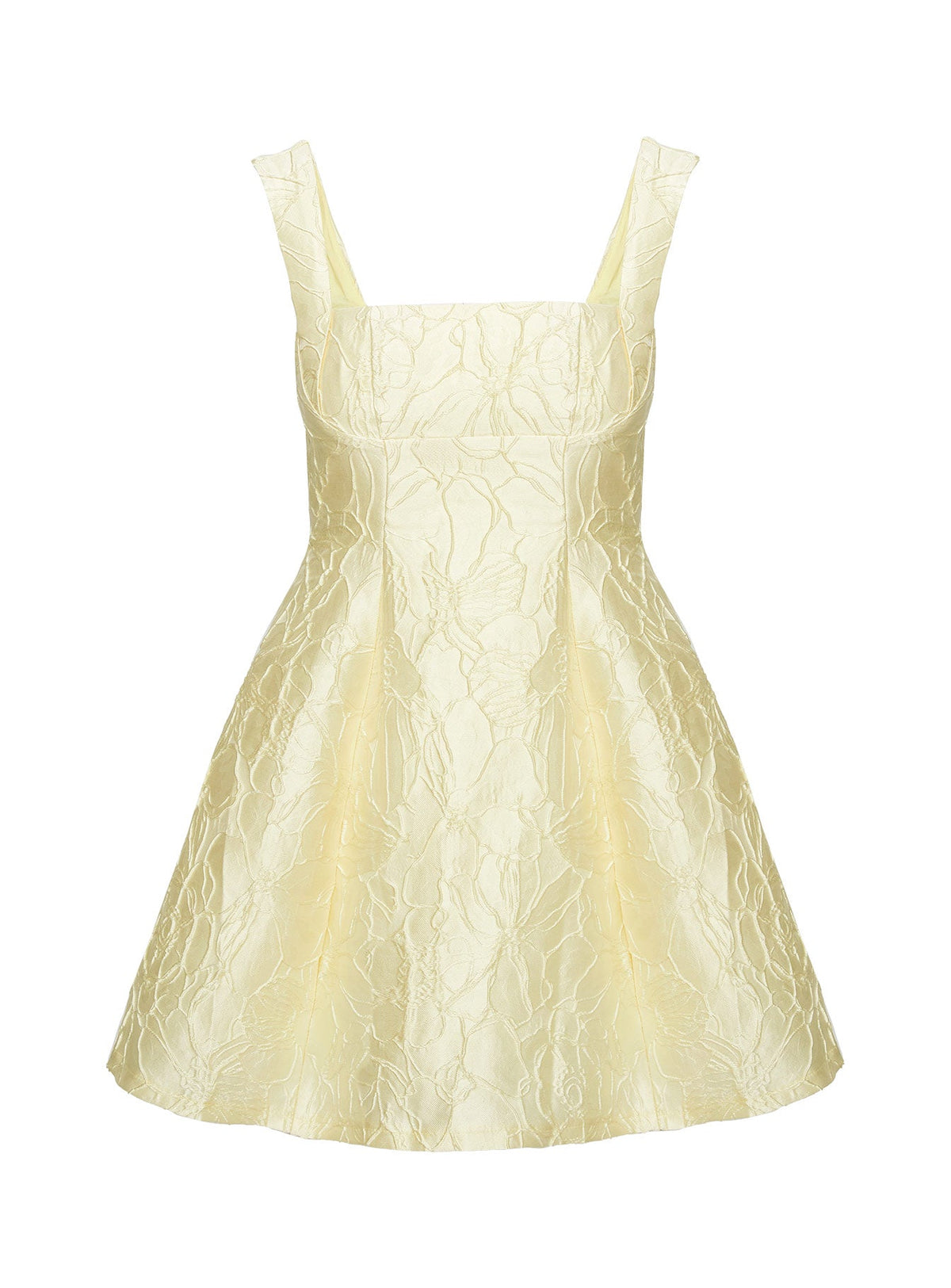 Eloquent Mini Dress Light Yellow