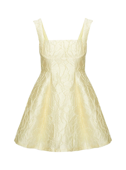 Eloquent Mini Dress Light Yellow