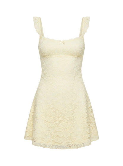 Beacall Mini Dress Lemon