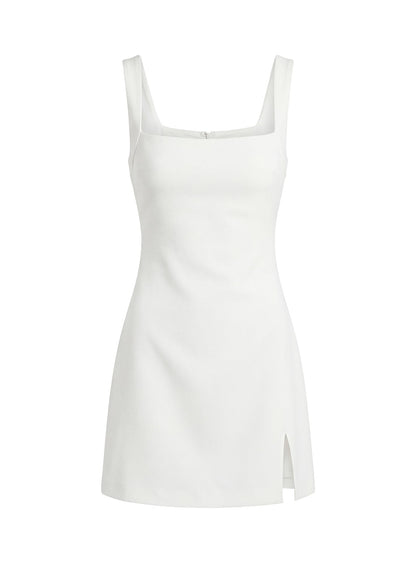 Bombshell Mini Dress White