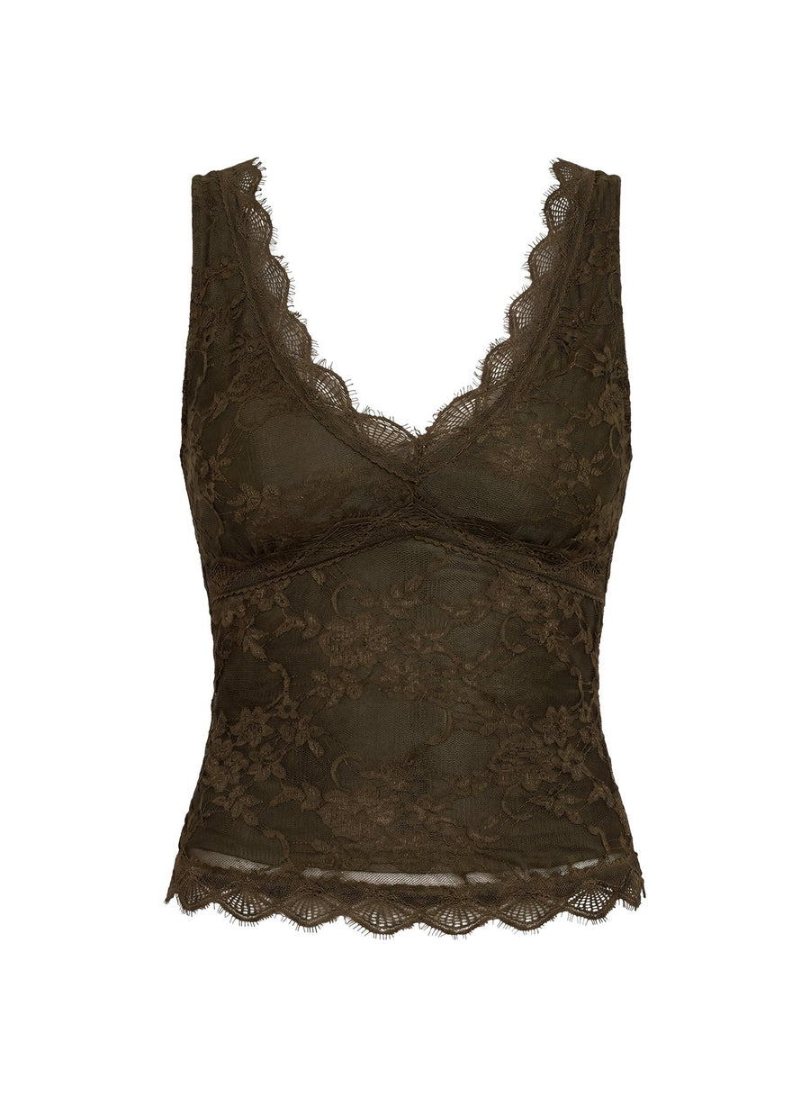 Far Away Top Dark Green · photo 11