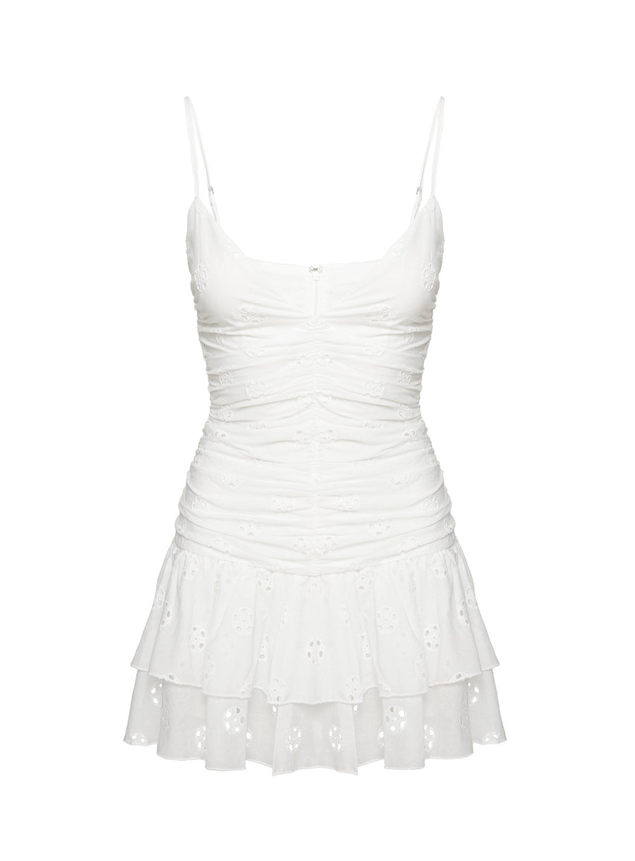 Rothea Mini Dress White Brodierie · photo 11